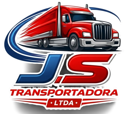 Caminhão e Logo J.S Transportadora